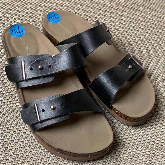 Steve Madden Shoes - Steve Madden Brando sandals black sz 7.5